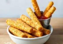 palitos de batata à milanesa