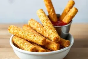 palitos de batata à milanesa