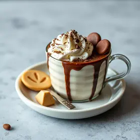 pavê de chocolate com café