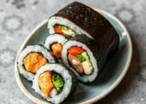 sobras do sushi