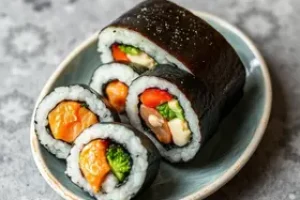 sobras do sushi