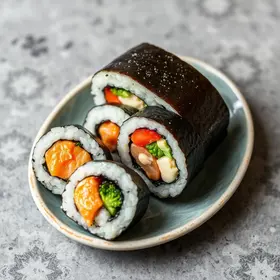 sobras do sushi