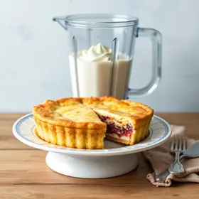 torta portuguesa de liquidificador