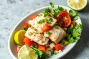 ceviche de tilápia