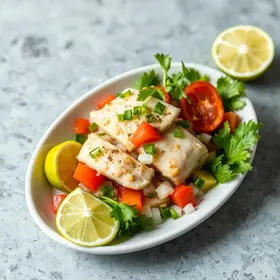 ceviche de tilápia