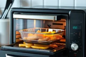 forno elétrico ou air fryer