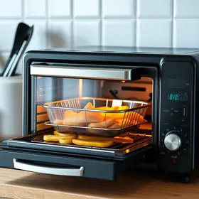 forno elétrico ou air fryer