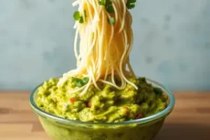 guacamole com miojo