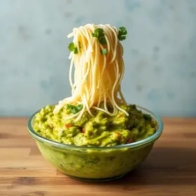 guacamole com miojo