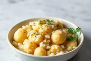 nhoque de arroz
