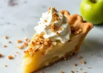 torta de maçã verde