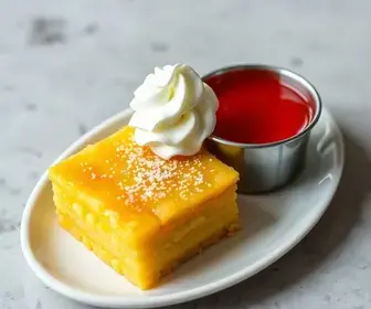 bolo de milho recheado com goiabada