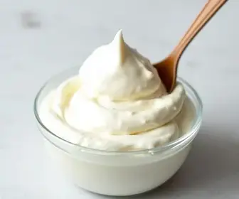 iogurte de baunilha caseiro
