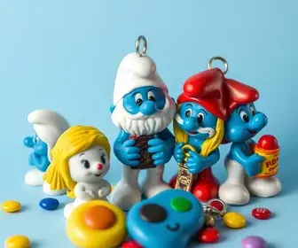 chocolates Smurfs