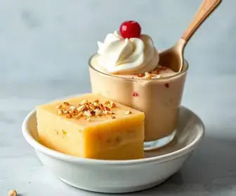mousse de sagu