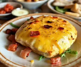 farofa com queijo coalho