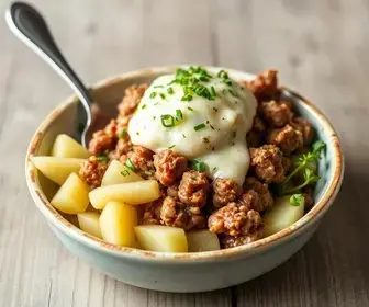 receitas com carne moída e batata
