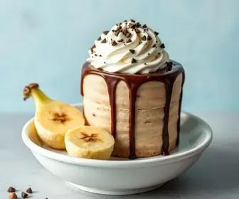 receitas com banana e chocolate