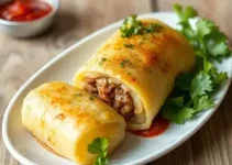 rocambole de batata com carne moída
